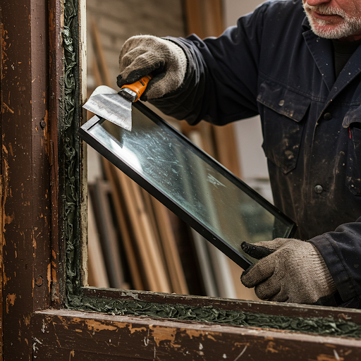 Replacing a window pane